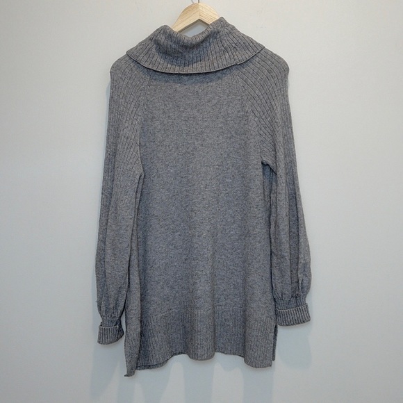 ANTHROPOLOGIE Paloma Knit Tunic Grey - Picture 7 of 13